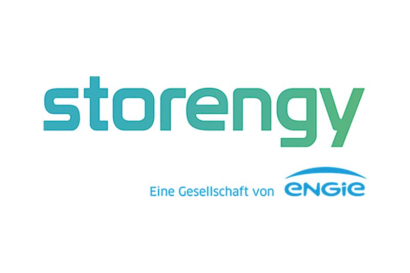 The logo of storengy.